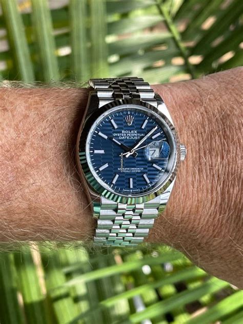 rolex datejust 36 neupreis|Rolex Datejust 36mm on wrist.